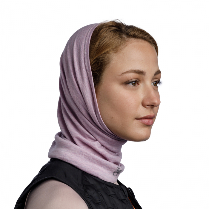 Mid Weight merino wool MELANGE liliac sand [4]