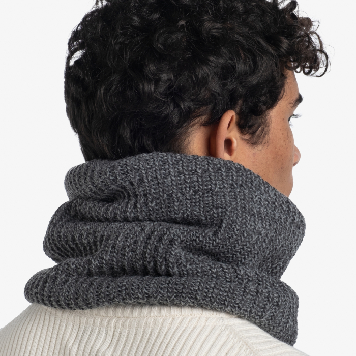 Neckwarmer crosetat cu polar - VAED Grey Heather [7]