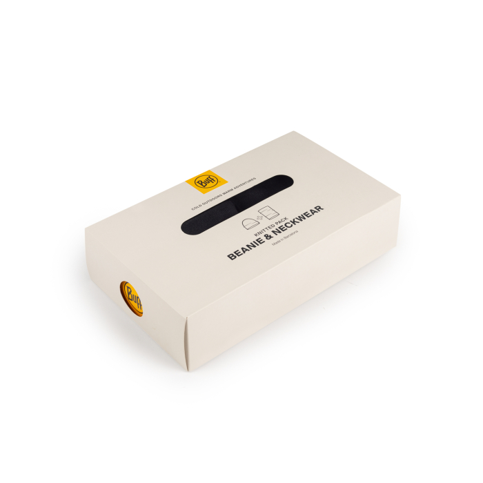 SET Caciula + Neckwarmer - NIELS R Black [2]