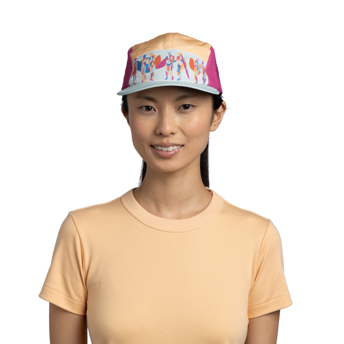 Sapca 5 Panels - Surfrider LAGUA - Pink [4]