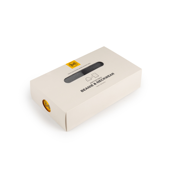 SET Caciula + Neckwarmer - NIELS R Grey [5]