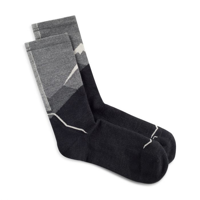 Sosete Light Wool Merino Crew - LCW2 Graphite [3]