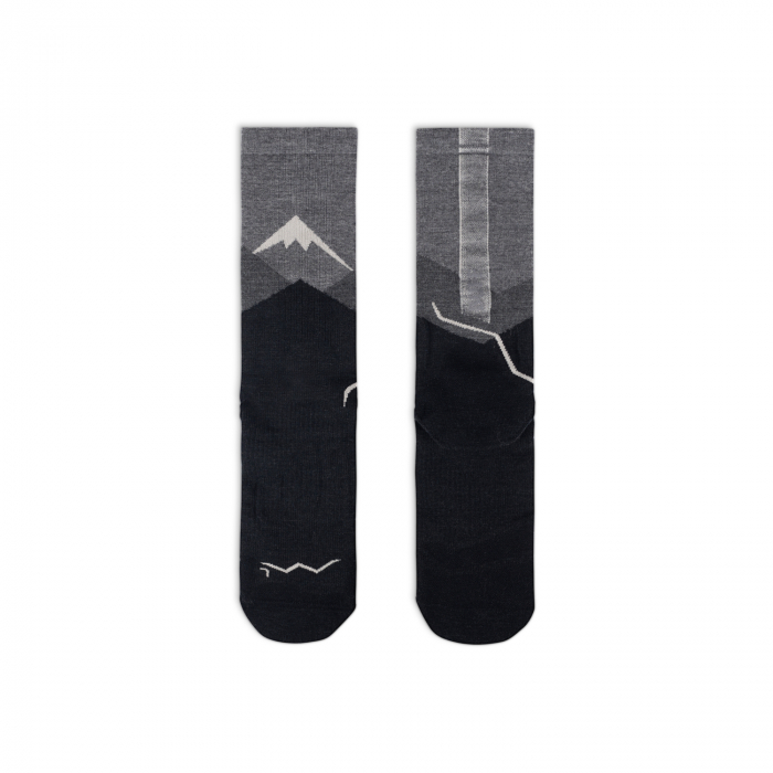 Sosete Light Wool Merino Crew - LCW2 Graphite [2]