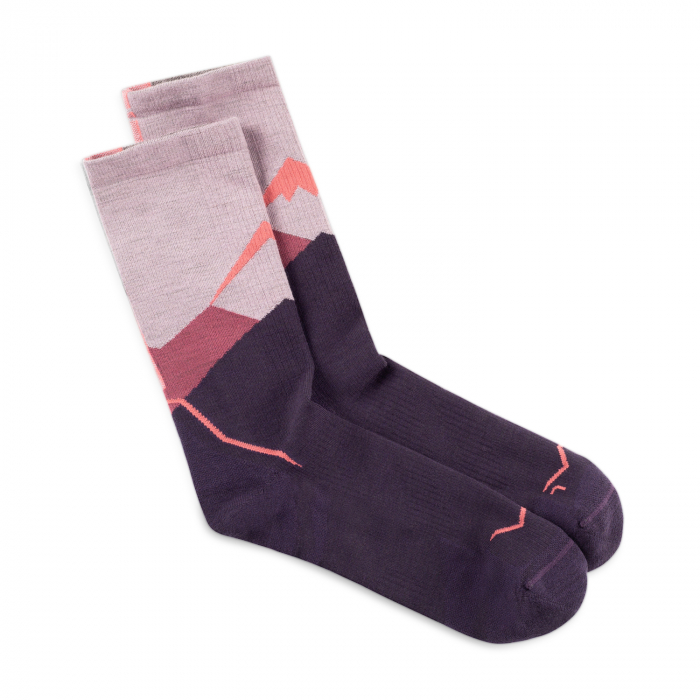 Sosete Light Wool Merino Crew - LCW2 Pink [3]