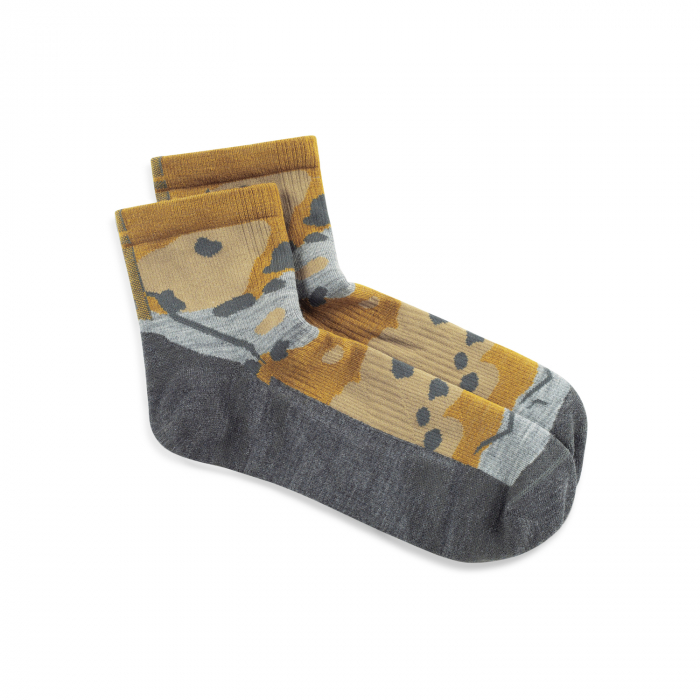 Sosete Light Wool Merino Quarter - LWQ2 Umber khaki [3]