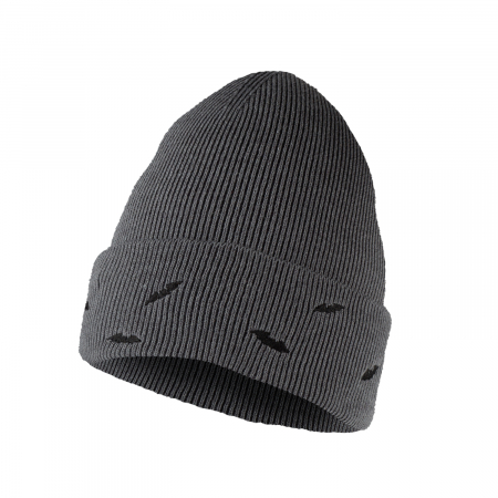 Outlet - Caciula crosetata - Junior OTTY Bat grey heather