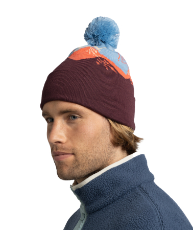 Caciula crosetata - Tatik Burgundy [3]