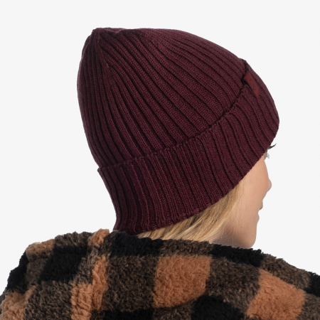 Caciula crosetata - wool NORVAL Maroon [4]