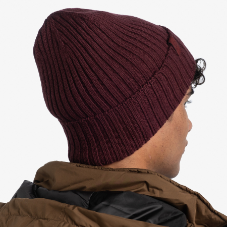 Caciula crosetata - wool NORVAL Maroon [6]