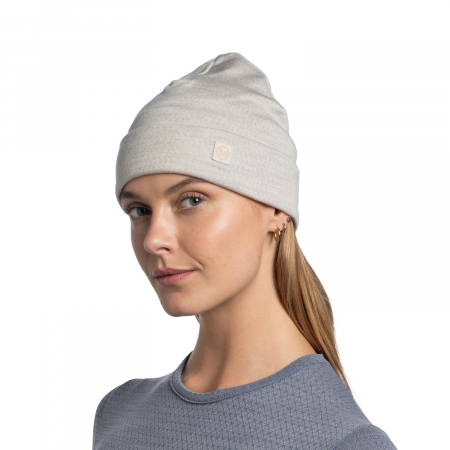 Merino WOOL - Caciula heavyweight Solid cloud