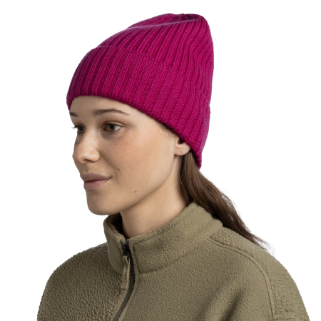 Caciula knitted wool Norval Orchid [3]