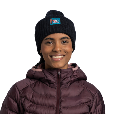 Caciula knitted wool Pow Rutger Black [2]