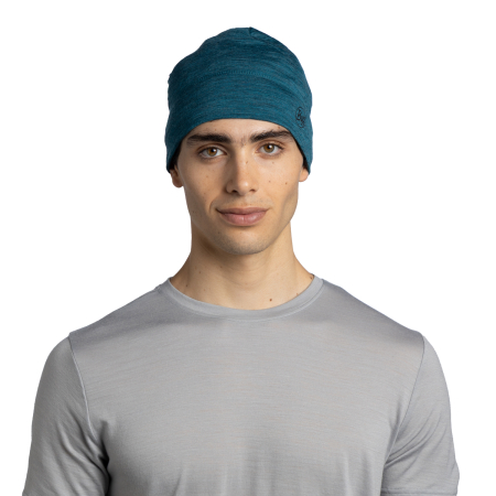 Caciula merino lightweight SOLID teal [3]
