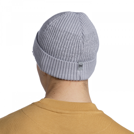 Caciula MERINO SUMMIT solid light grey [4]
