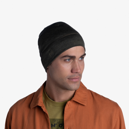 Caciula merino lightweight SOLID bark [1]