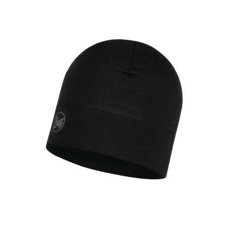 Caciula merino midweight Solid black [2]