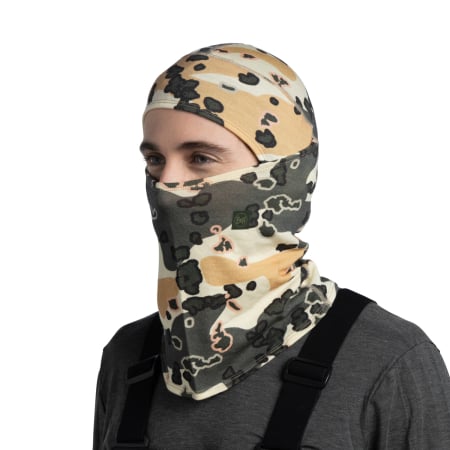 Merino Wool - Cagula adulti merino Midweight Hinged Ugal multi
