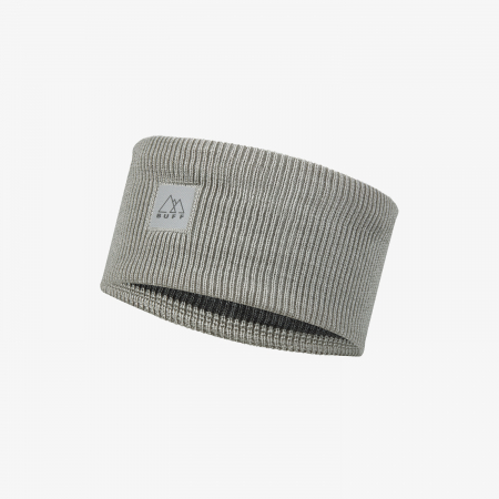 Headband - Headband crosetat Solid light grey