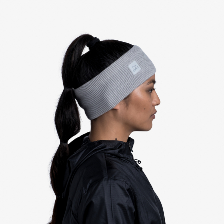 Headband crosetat Solid light grey [3]