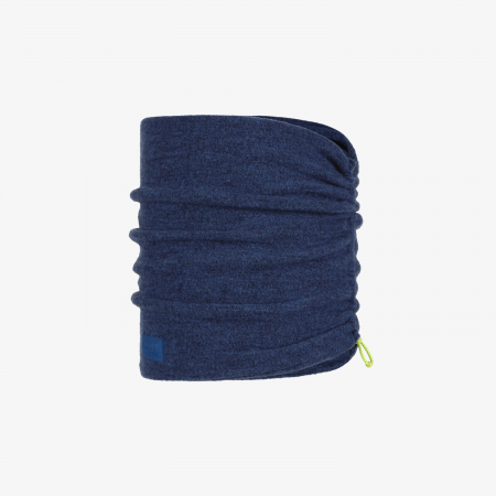 Merino fleece neckwarmer Solid azure [0]