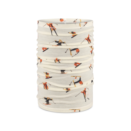 Light Weight merino wool prints TINSU Ecru [1]