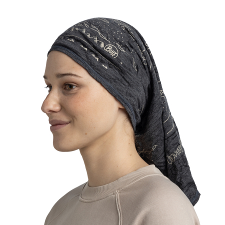 Light Weight merino wool PRINTS - Eirik Grey [2]