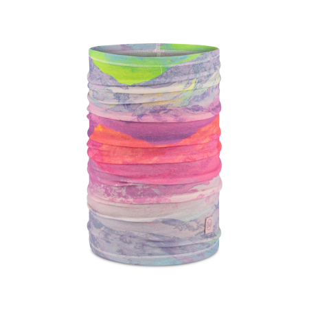 Merino WOOL - Light Weight merino wool prints Arci Lilac ice