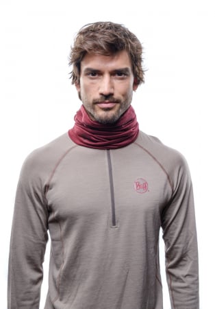 LIGHTWEIGHT MERINO WOOL SOLID WINE [1]