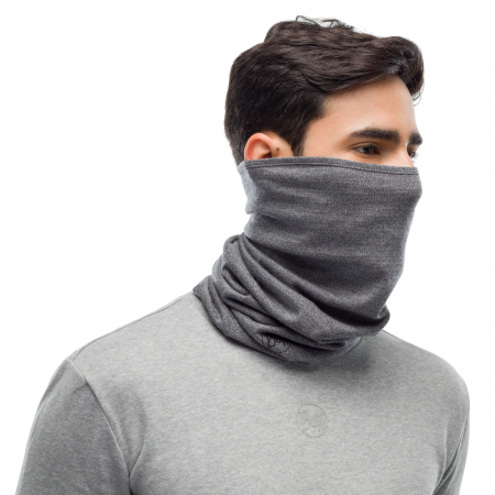 MIDWEIGHT MERINO WOOL LIGHT GREY MELANGE [3]