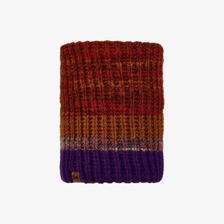 Neckwarmer knitted fleece ALINA Rusty [0]