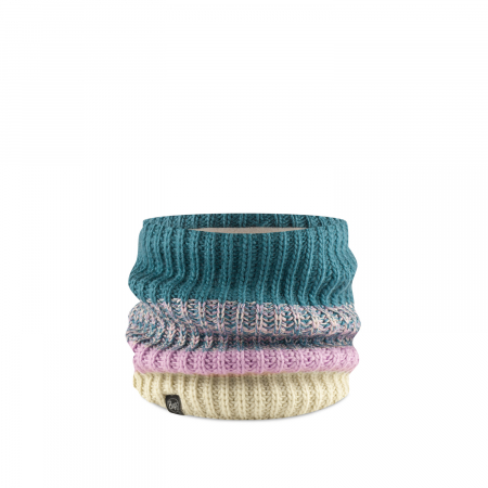 Neckwarmer - Neckwarmer knitted fleece Junior SIBYLLA Aqua