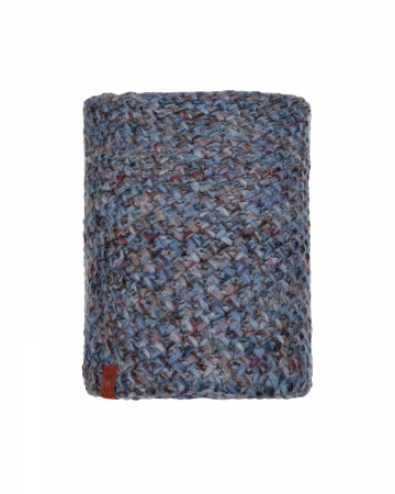 Adulti - Neckwarmer crosetat cu polar pentru adulti MARGO Blue