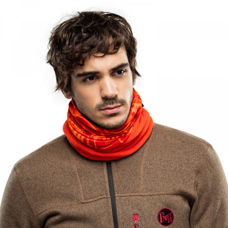 POLAR ADULTI BUFF® TIP LOGO ORANGE FLUOR [1]