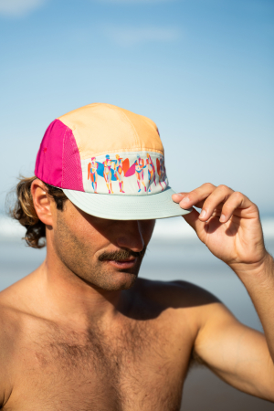 Sapca 5 Panels - Surfrider LAGUA - Pink [6]