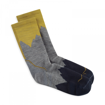 Sosete Light Wool Merino Crew - LCW2 Grey [2]
