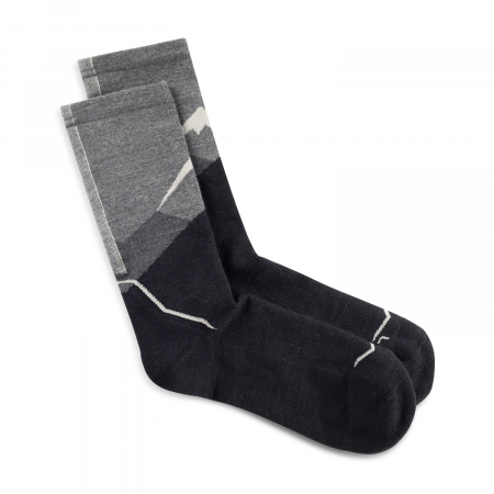 Sosete Light Wool Merino Crew - LCW2 Graphite [2]