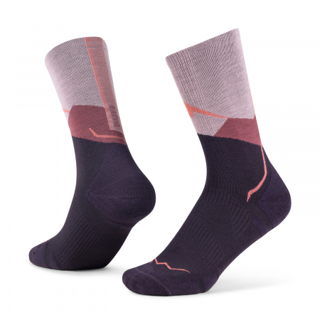 Sosete - Sosete Light Wool Merino Crew - LCW2 Pink
