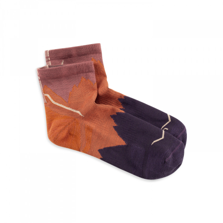 Sosete Light Wool Merino Quarter - LWQ2 Ginger [2]