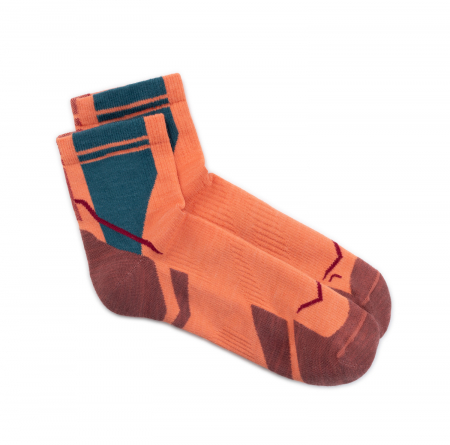 Sosete Light Wool Merino Quarter - LWQ2 Flamingo [2]