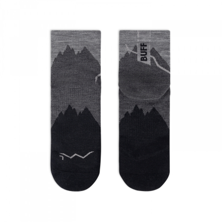 Sosete Light Wool Merino Quarter - LWQ2 Black [1]