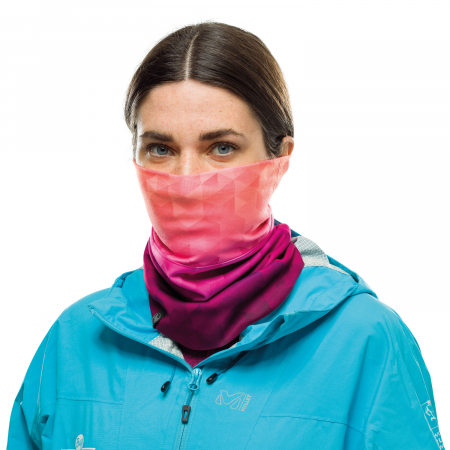 Windproof neckwarmer TESIA PINK FLUOR [0]