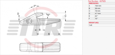 Adaptor 8J7525 [2]