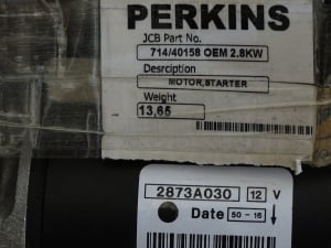 Electromotor JCB 3CX/4CX Perkins [3]