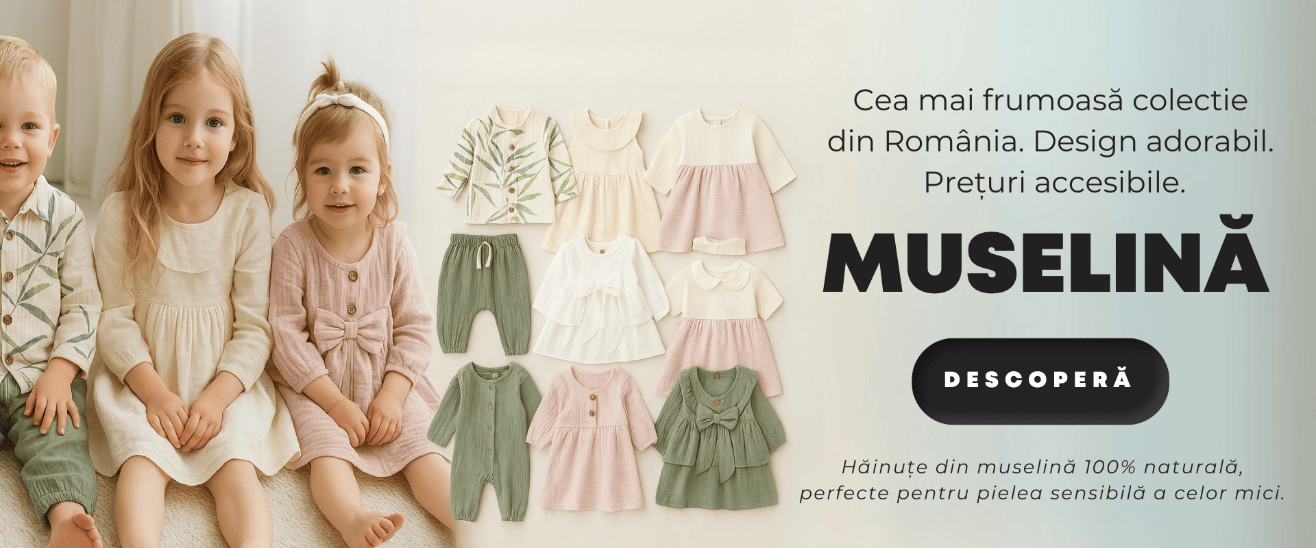 Haine muselina bumbac