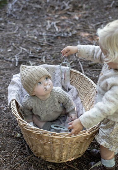 BIBS - Set 2 suzete Supreme Latex, tetina simetrica, 6 luni +  Ivory/Sage [3]