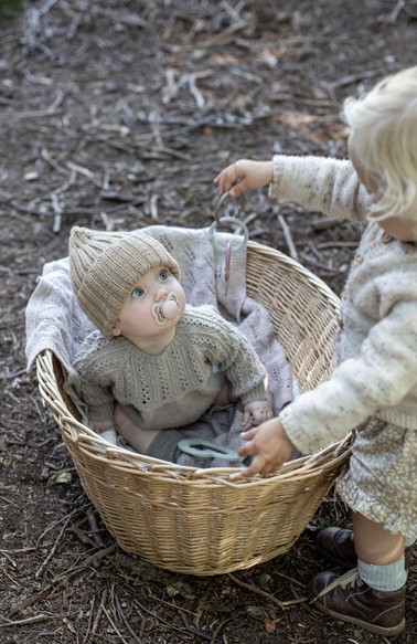 BIBS - Set 2 suzete Supreme Silicon, tetina simetrica, 0 luni + Dark Oak/Evergreen [3]