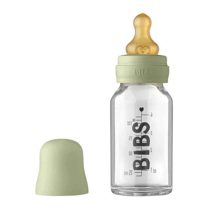 BIBS - Set complet biberon din sticla anticolici, 110 ml [2]