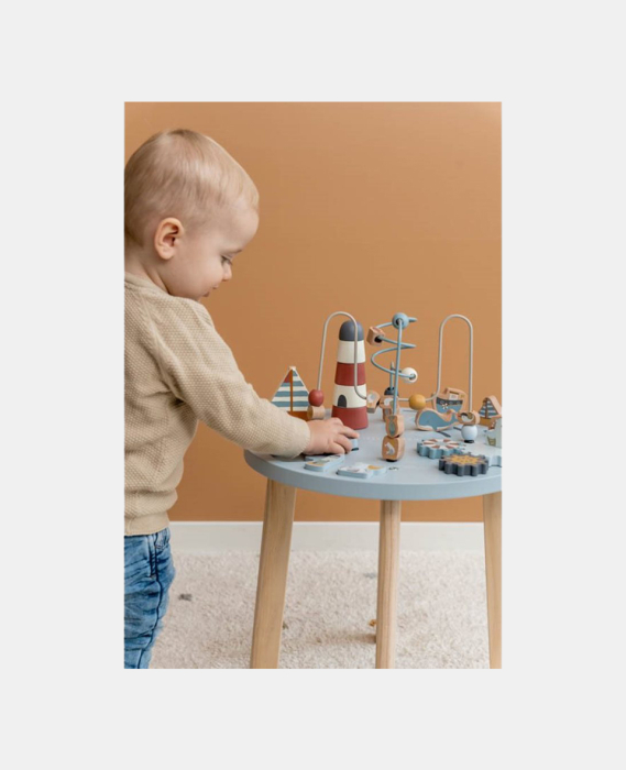 Masuta din lemn FSC cu activitati – Sailors Bay [2]