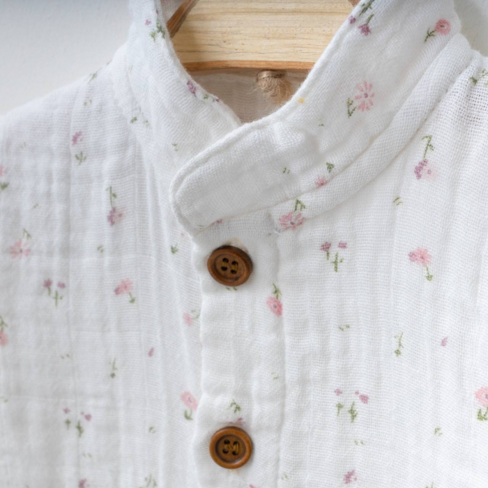 Overall Muselina Bebelusi  Flori [2]