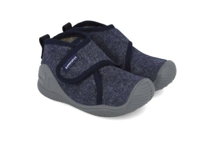 Pantofiori de interior copii baieti din textil Biomecanics, Albastru - 251140-A371 [1]